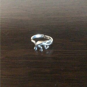 Sterling Silver Gecko Toe Ring